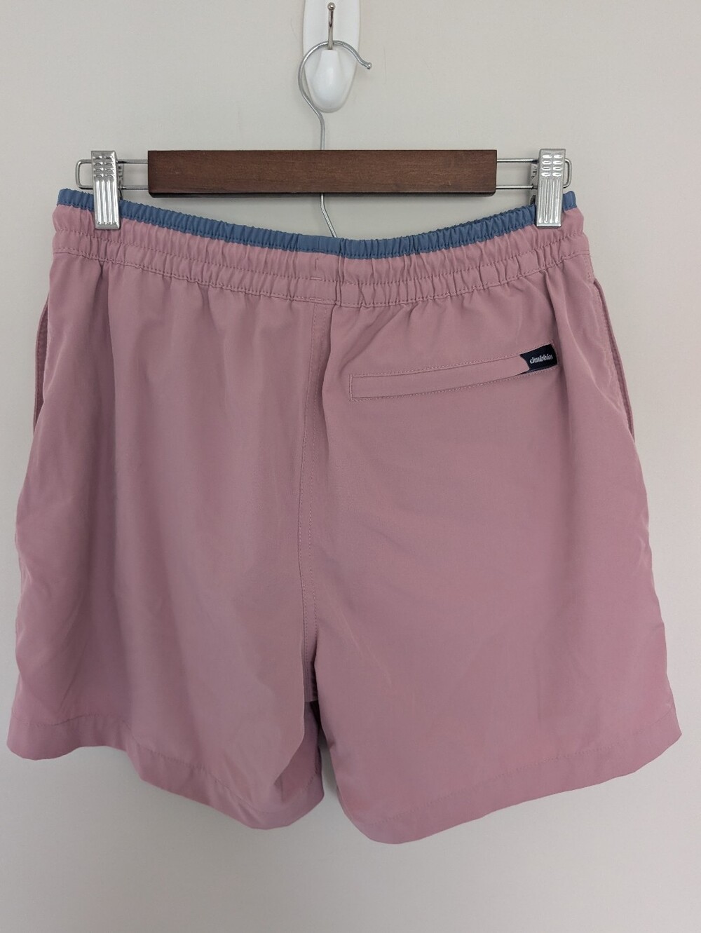 Chubbies Men's M Rosie Posies Swim Trunks 5.5" Inseam Dusty Pink Stretch Lined - Picture 4 of 12